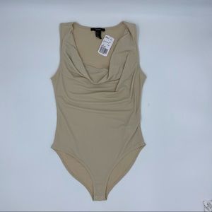 Forever 21 Cowl Neck Body Suit
